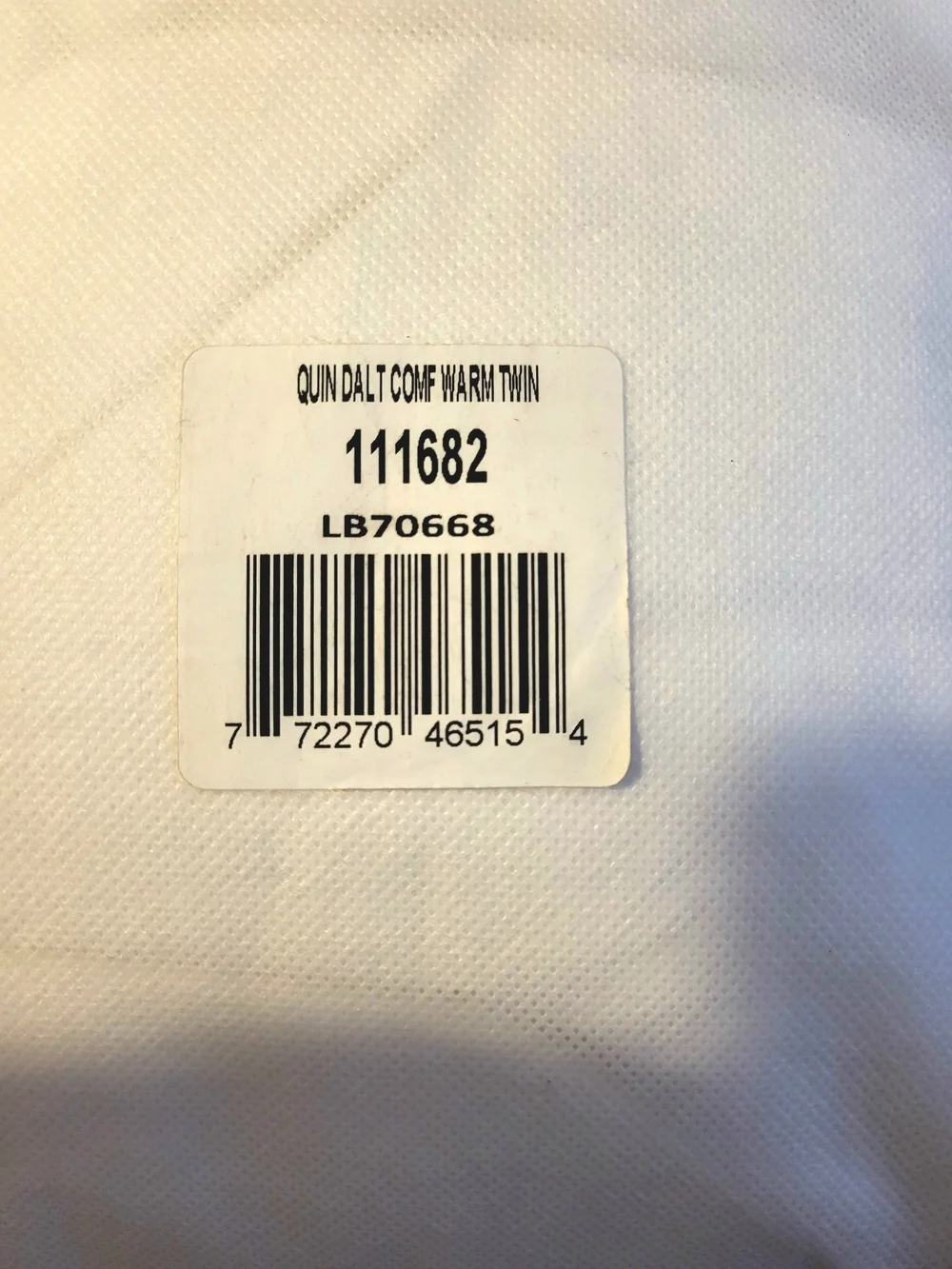 Quince Twin Warm Premium Down Alternative Duvet Insert Comforter NEW